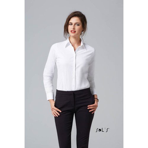 SOL'S Eden Long Sleeve Stretch Women's Shirt
