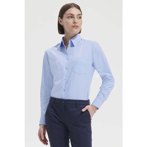 SOL'S Executive Ls Poplin Women's Shirt Polycotton