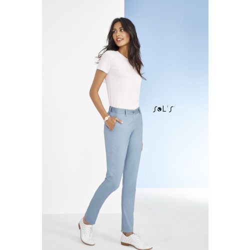 SOL'S Jared Women Satin Stretch Trousers