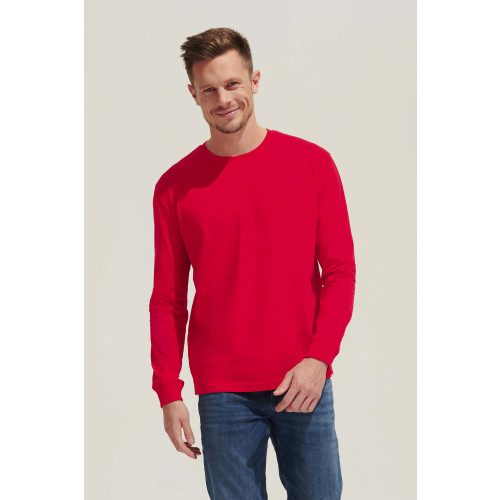 SOL'S Pioneer Lsl Unisex Long Sleeve T-shirt 100% Organic Cotton Jersey 175gsm