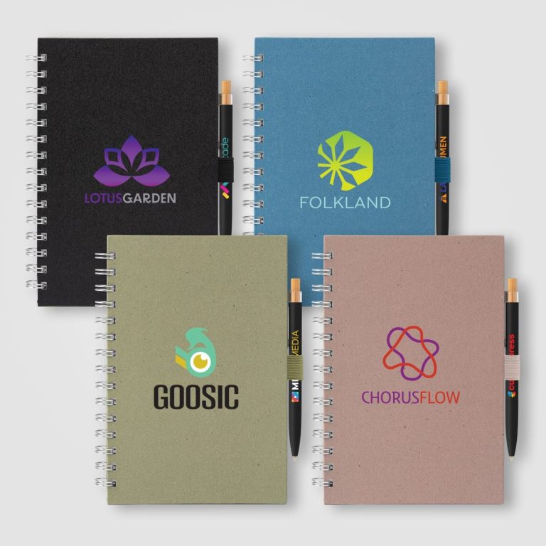 Terra Recycled Milk Carton A5 Notebook & Pen Set