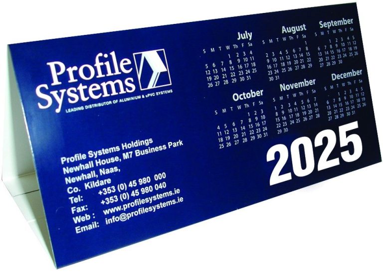Branded DL Easel Desk Calendars 2027