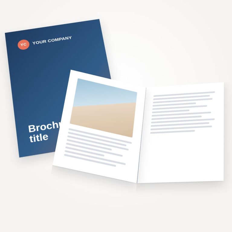 Stapled Booklets & Brochures (A4 & A5)