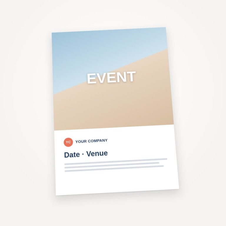 Printed Posters (A3, A2 & A1)